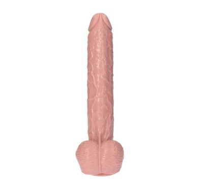 Duży penis naturalny kształt z przyssawką sex 40cm